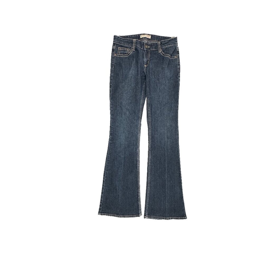 No Boundaries Bootcut Women's‎ size 9 Dark Wash Blue Denim Jeans